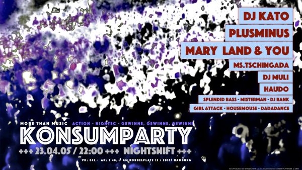 KONSUMPARTY Flyer